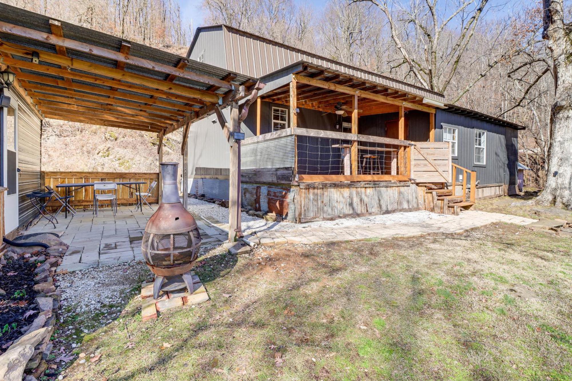 Jasper Cabin With Fire Pit, Grill And Mountain Views! Exteriör bild